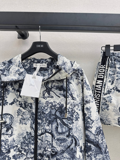 CD 25FW print jacket