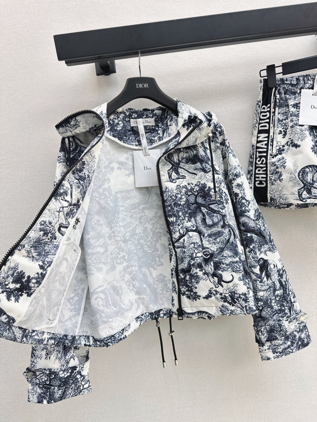 CD 25FW print jacket