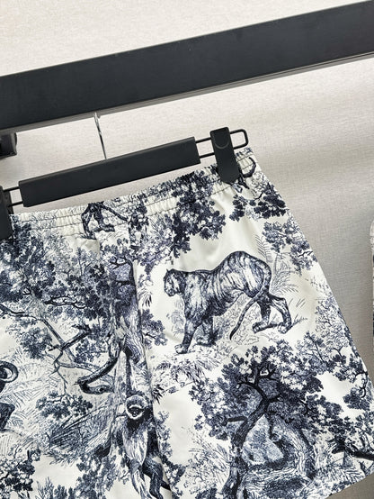 CD 25fw print short