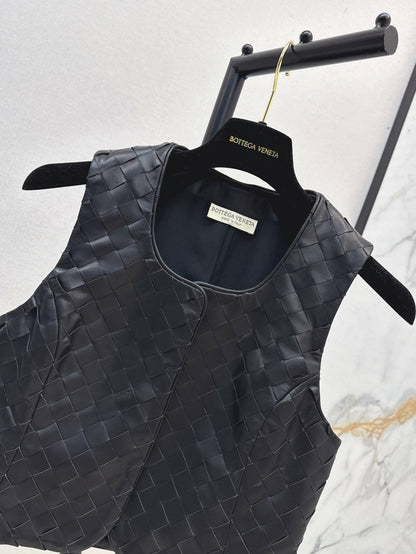 Bottega 25ss leather vest