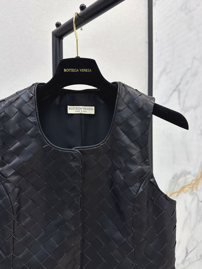 Bottega 25ss leather vest
