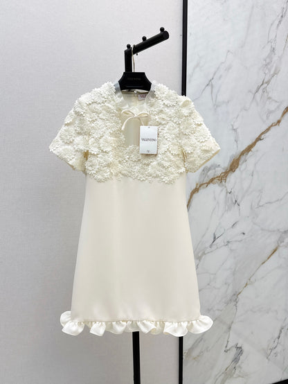 Valen 25fw embroidered dress