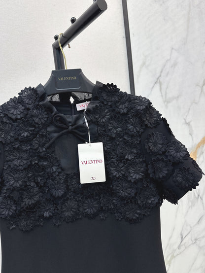 Valen 25fw embroidered dress