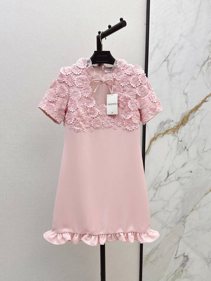 Valen 25fw embroidered dress