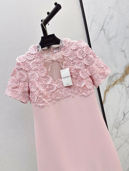 Valen 25fw embroidered dress