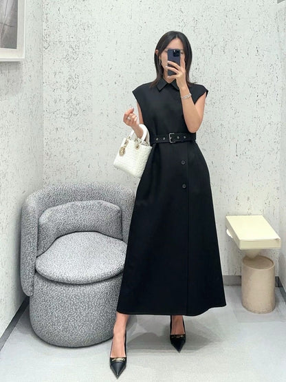 CD 25fw sleeveless dress