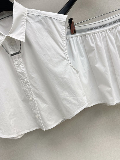Wang 25ss vest short set