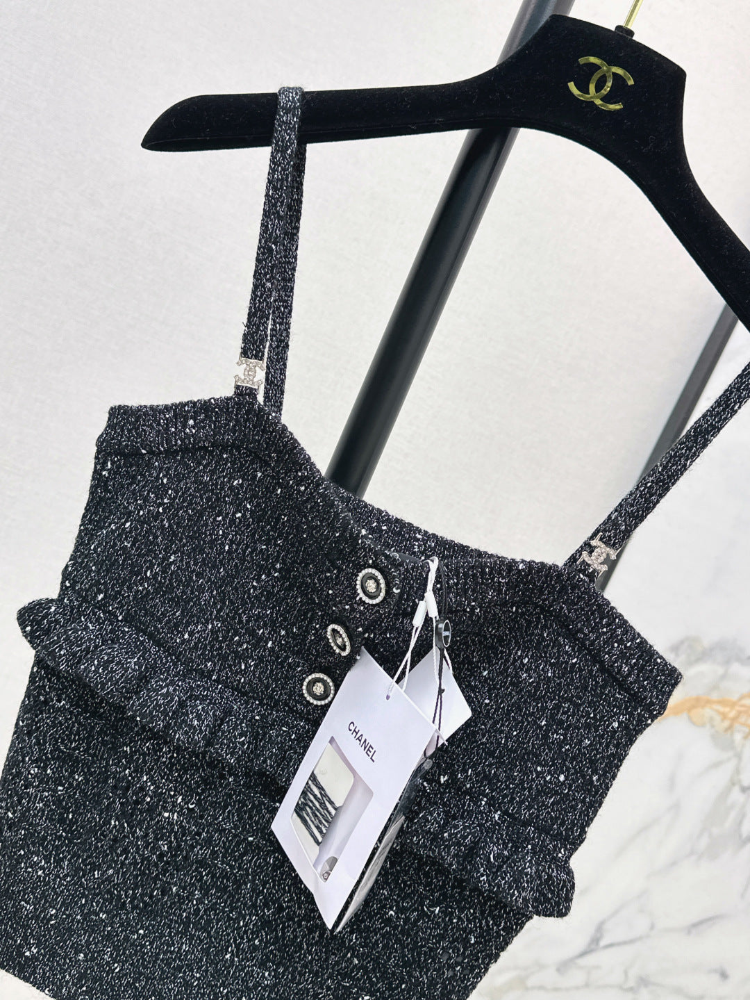 Chan 25ss knit camisole