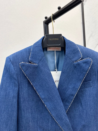 Valen 25fw denim blazer