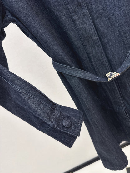 Fend 25fw denim dress