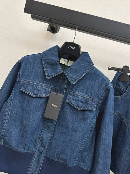 Fend 25fw denim jacket