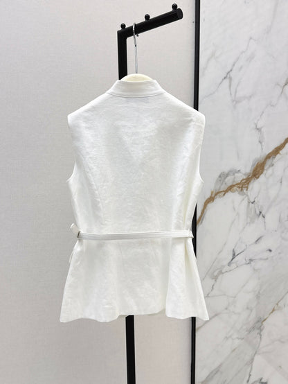 Loro 25ss Linen vest