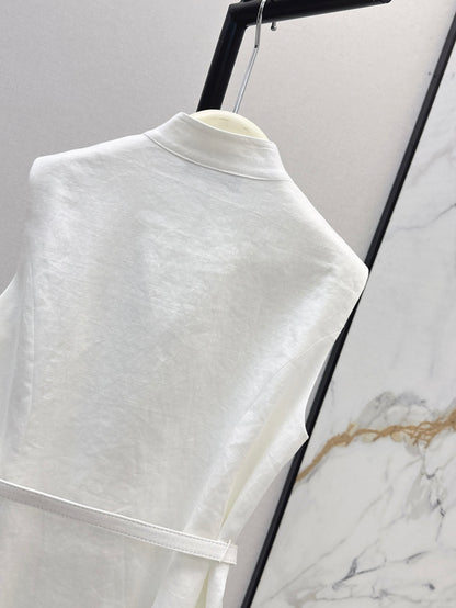 Loro 25ss Linen vest