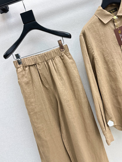 Loro 25ss linen suit