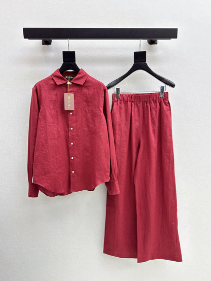 Loro 25ss linen suit