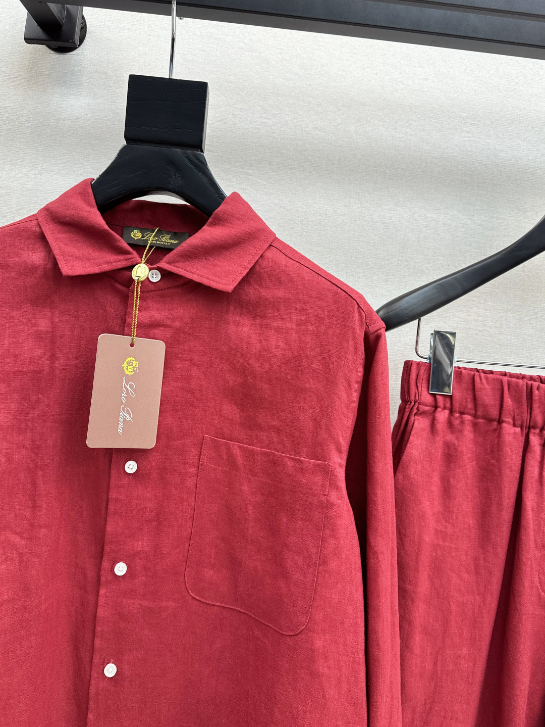 Loro 25ss linen suit