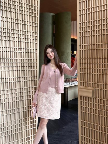 CD 25FW knit cardigan