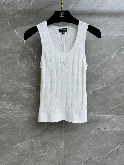 Chan 24ss knit vest