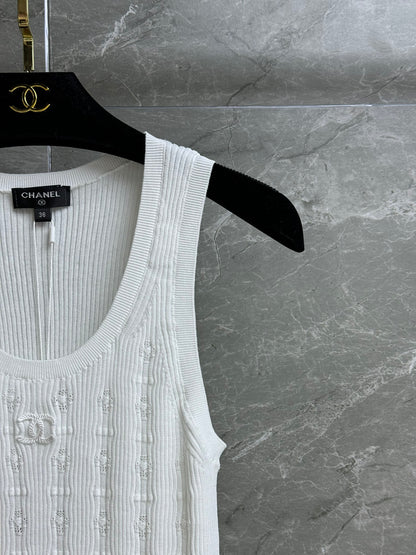 Chan 24ss knit vest