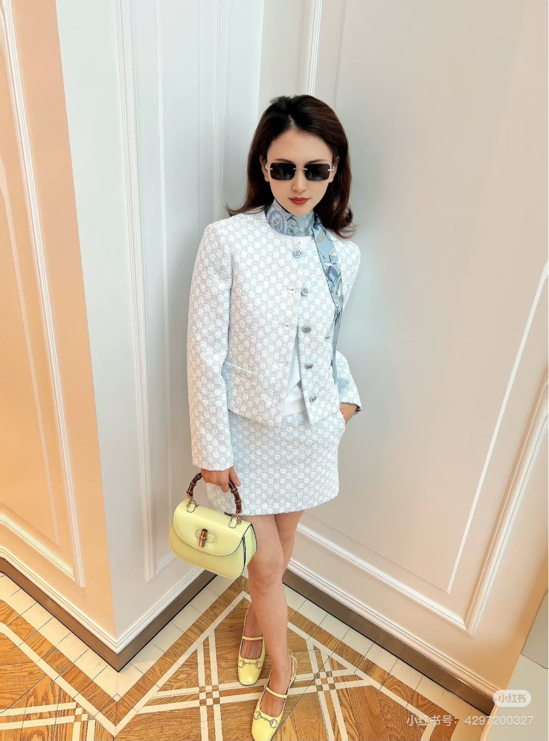 Guc 25fw woven suit
