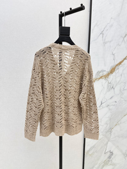 Brun 25fw lace cardigan