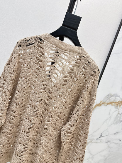 Brun 25fw lace cardigan