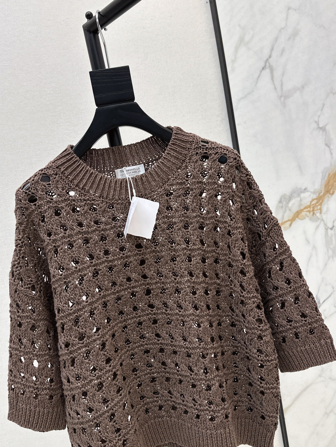 Brun 25fw hollow shirt