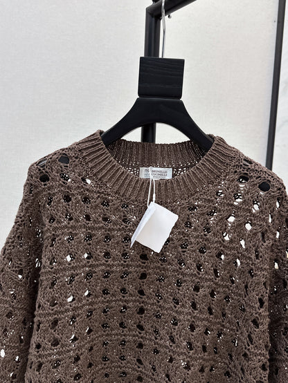 Brun 25fw hollow shirt