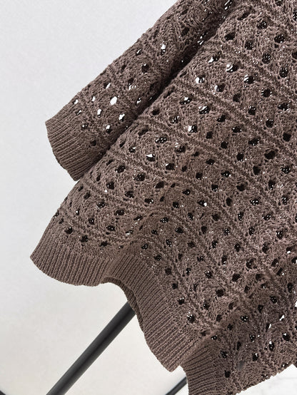 Brun 25fw hollow shirt