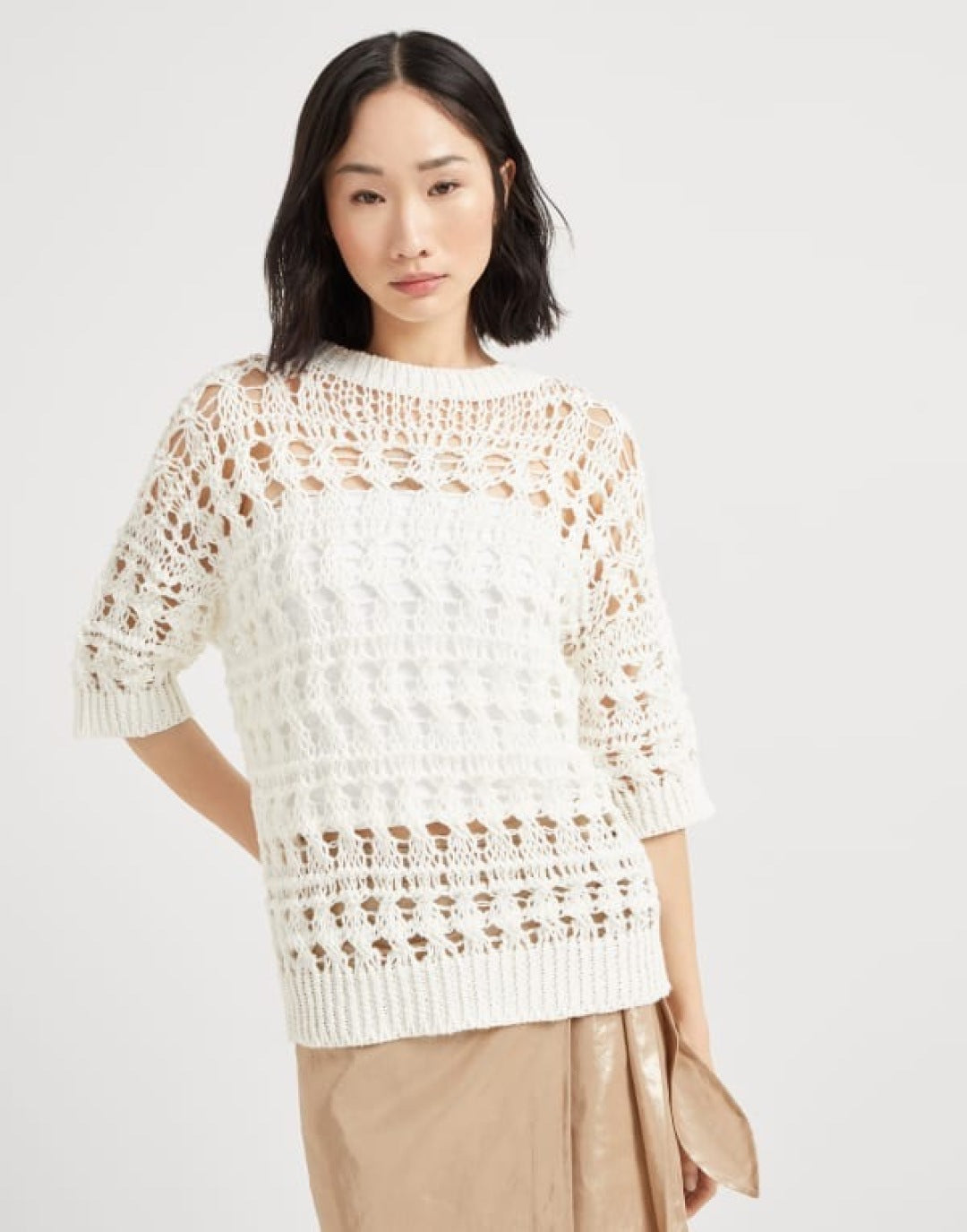 Brun 25fw hollow shirt