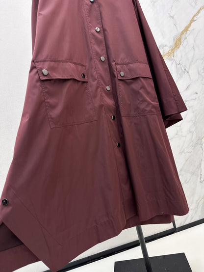 Brun 25fw hooded coat