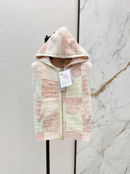 Chan 25fw hooded vest