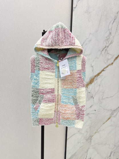 Chan 25fw hooded vest