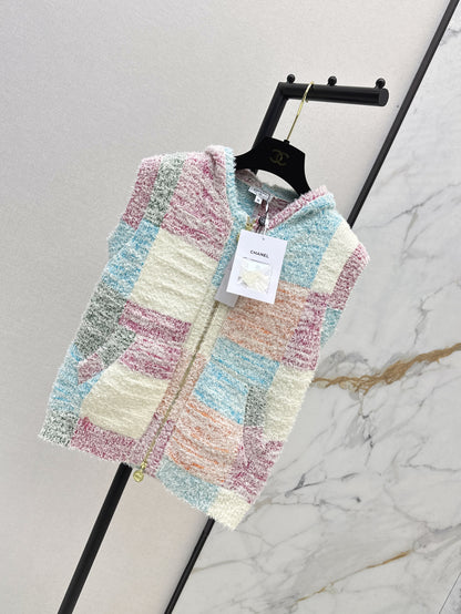 Chan 25fw hooded vest