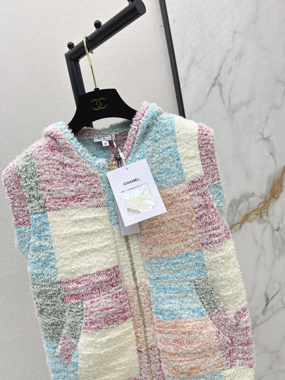 Chan 25fw hooded vest