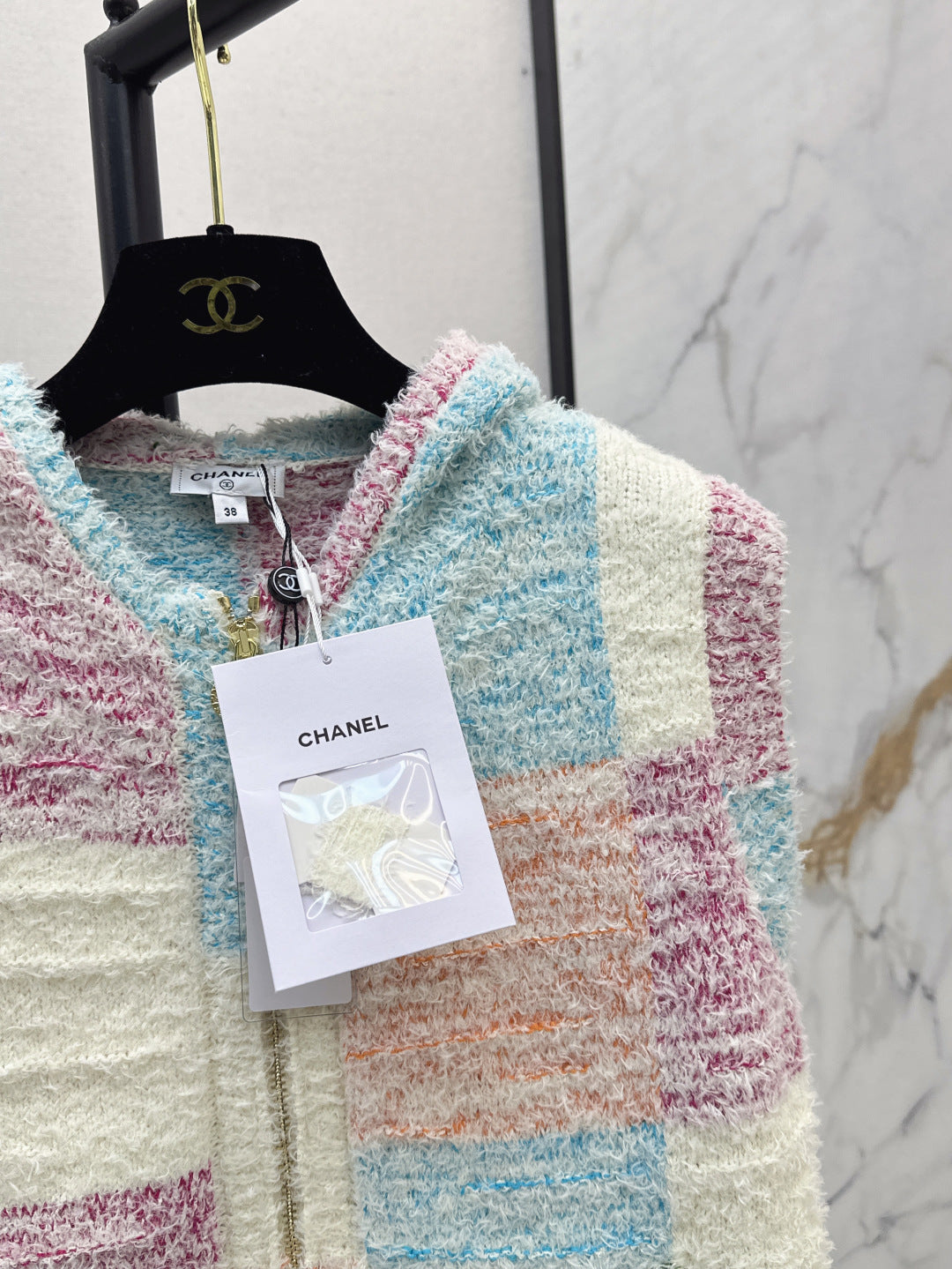 Chan 25fw hooded vest