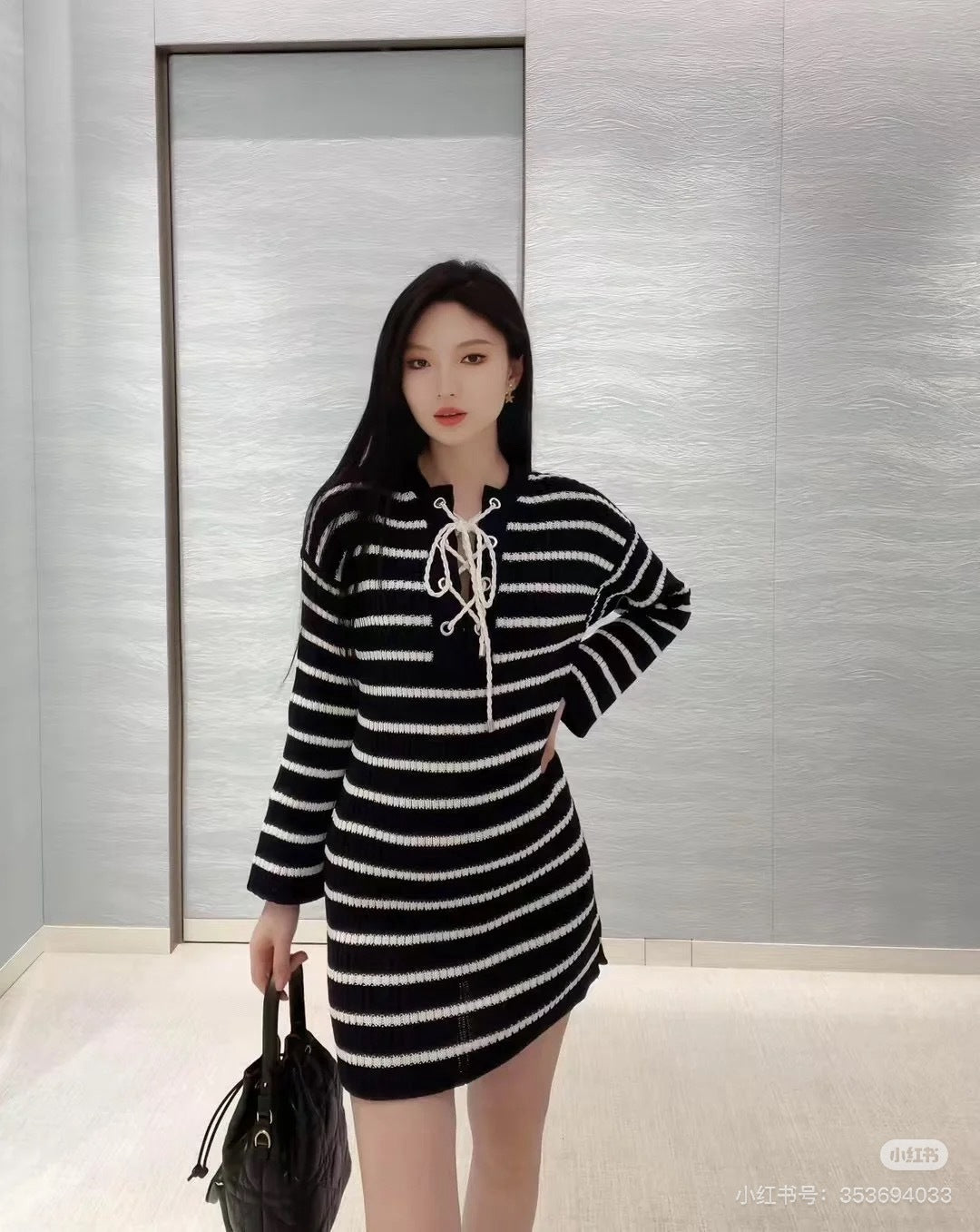 CD 25fw knit dress