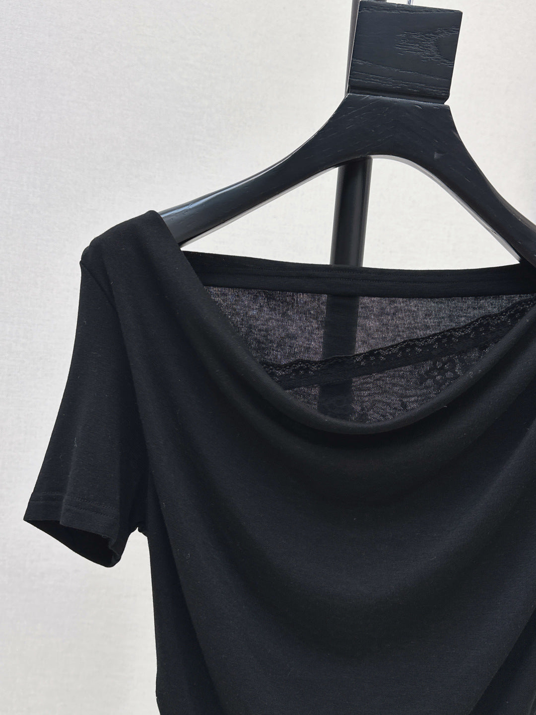 Saint lau 25ss lace shirt