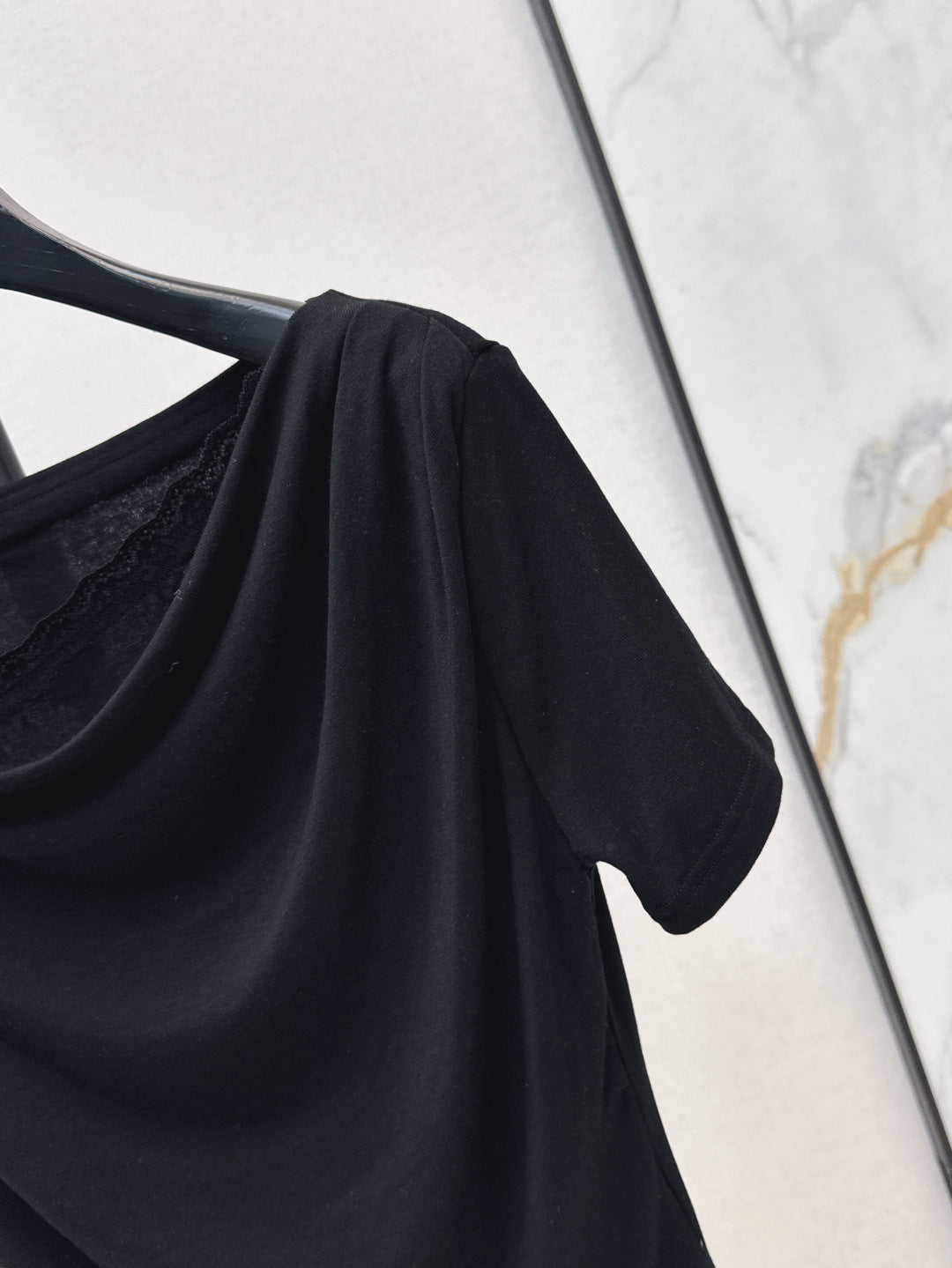 Saint lau 25ss lace shirt