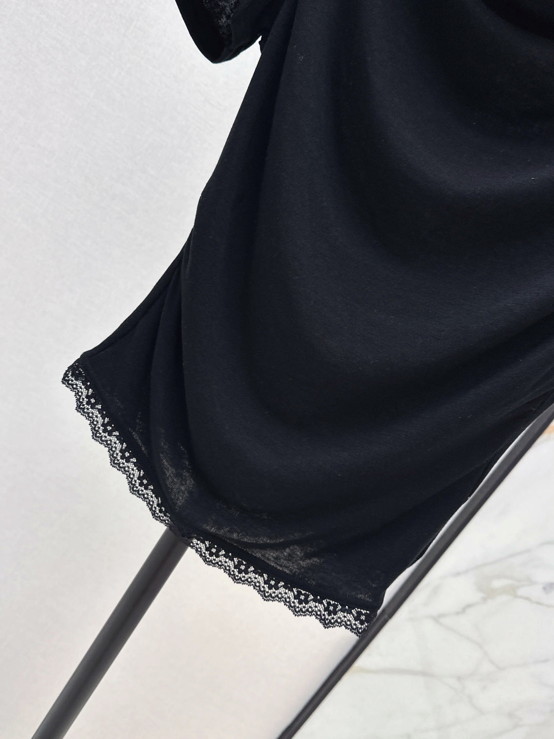 Saint lau 25ss lace shirt