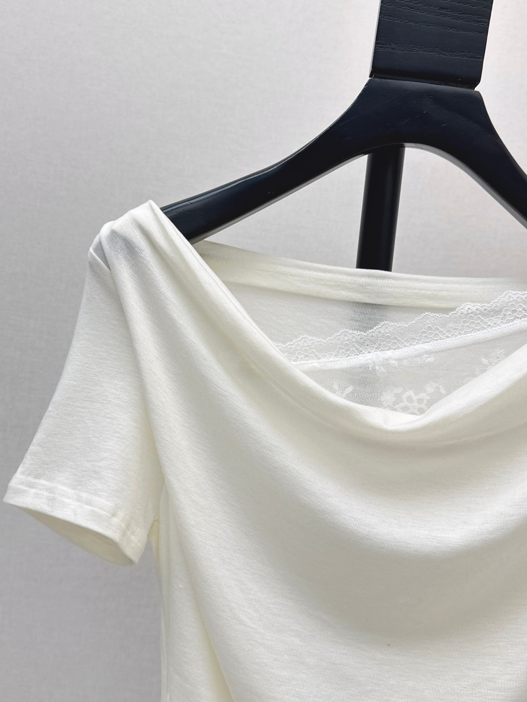 Saint lau 25ss lace shirt