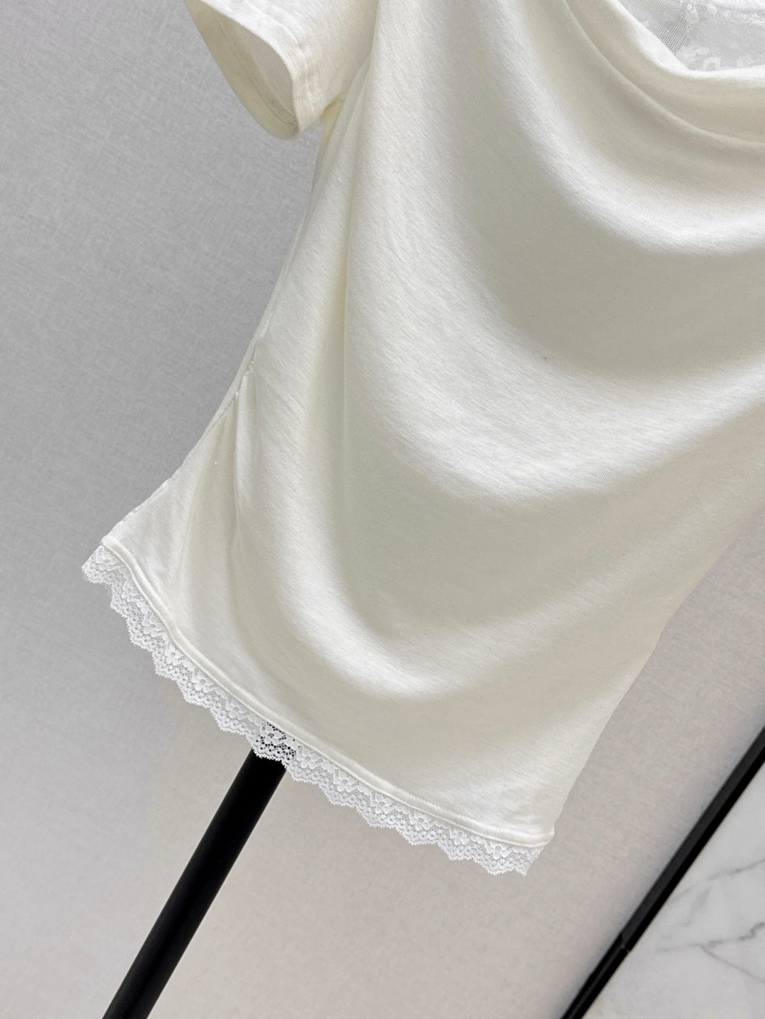 Saint lau 25ss lace shirt