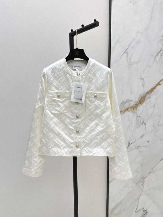 Chan 25fw silk jacket