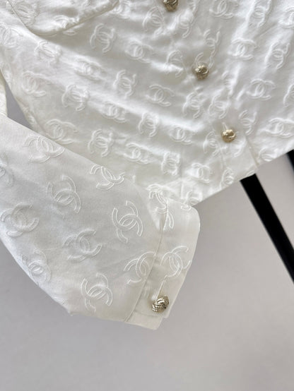 Chan 25fw silk jacket