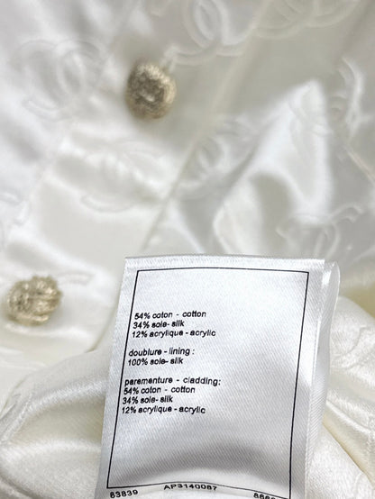 Chan 25fw silk jacket