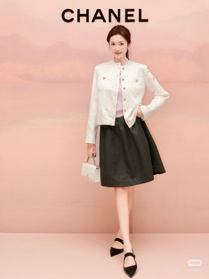 Chan 25fw silk jacket