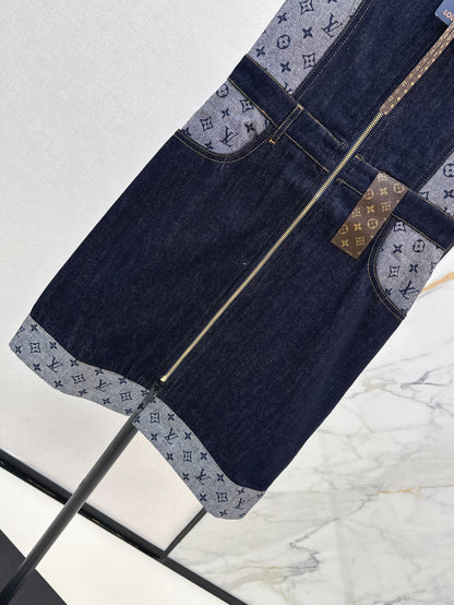 Louis 25fw denim dress