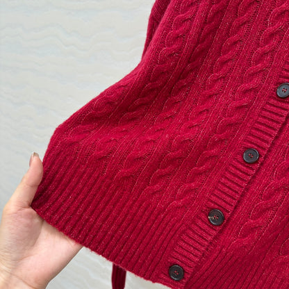 Brun 25fw cashmere cardigan