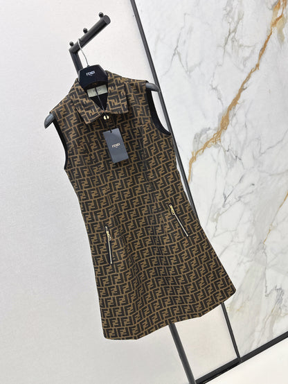 Fend 25ss jacquard dress