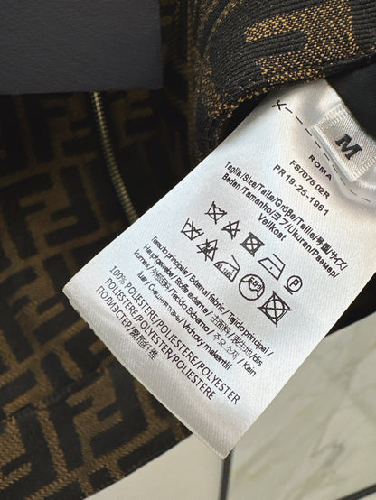 Fend 25ss jacquard vest